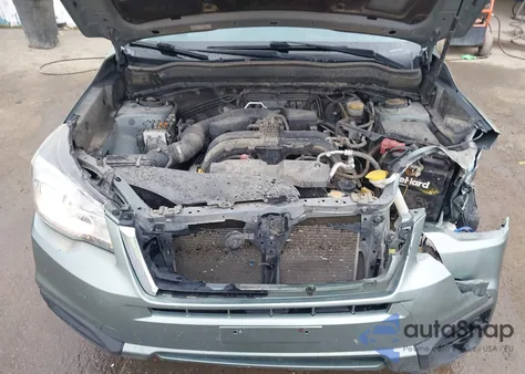 2017 Subaru Forester 2.5I z USA, uszkodzony, nr VIN JF2SJABC6HH510502